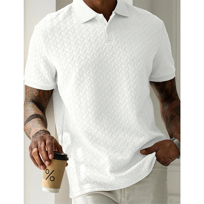 Camisa polo dos homens verão manga curta polos masculinos streetwear homem topos cor sólida poloshirt marca respirável masculino camisas polo
