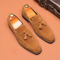 Sapatos de negócios casuais masculinos clássico estilo britânico mocassins mocassins moda festa casamento apartamentos para homem