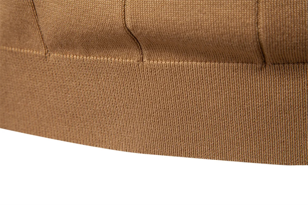 AIOPESON Camisa polo esportiva masculina de cor sólida com zíper, camisa polo social atlética para homens, escritório, slim fit