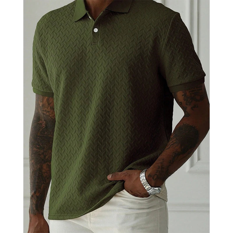 Camisa polo dos homens verão manga curta polos masculinos streetwear homem topos cor sólida poloshirt marca respirável masculino camisas polo