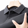 Camisa polo casual de manga curta masculina, camiseta de lapela respirável, ideal para golfe e esportes, 100% algodão, moda verão, 10 cores, 2024