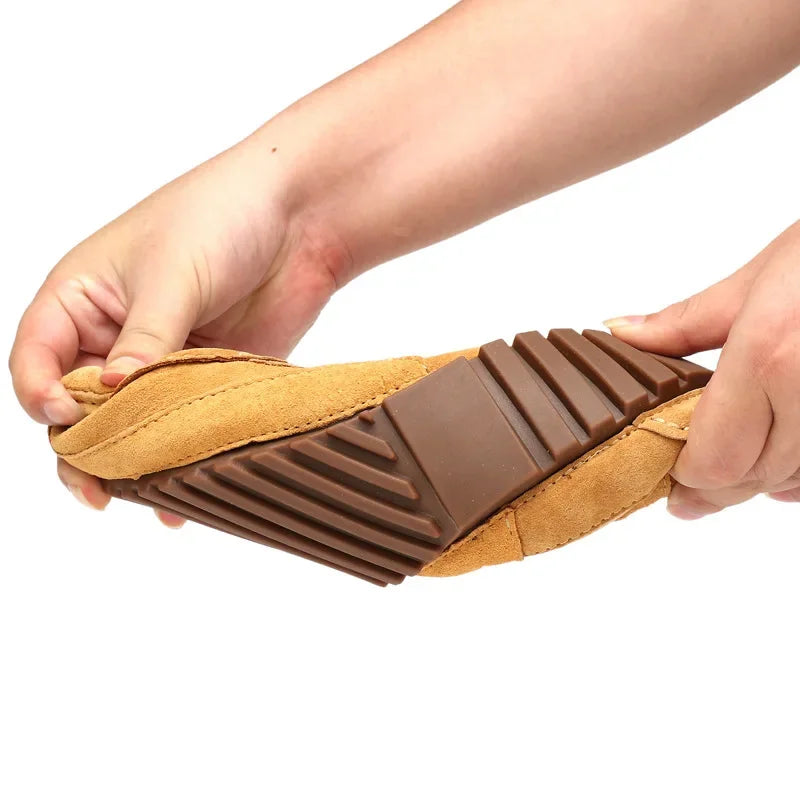 Mocassins masculinos de couro de camurça de luxo 2024 sapatos casuais para homens sapatos de barco feitos à mão sapatos de condução slipon mocassins masculinos zapatos