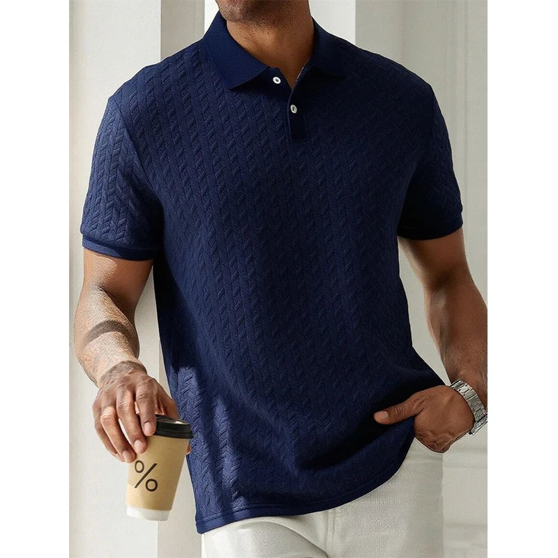 Camisa polo dos homens verão manga curta polos masculinos streetwear homem topos cor sólida poloshirt marca respirável masculino camisas polo